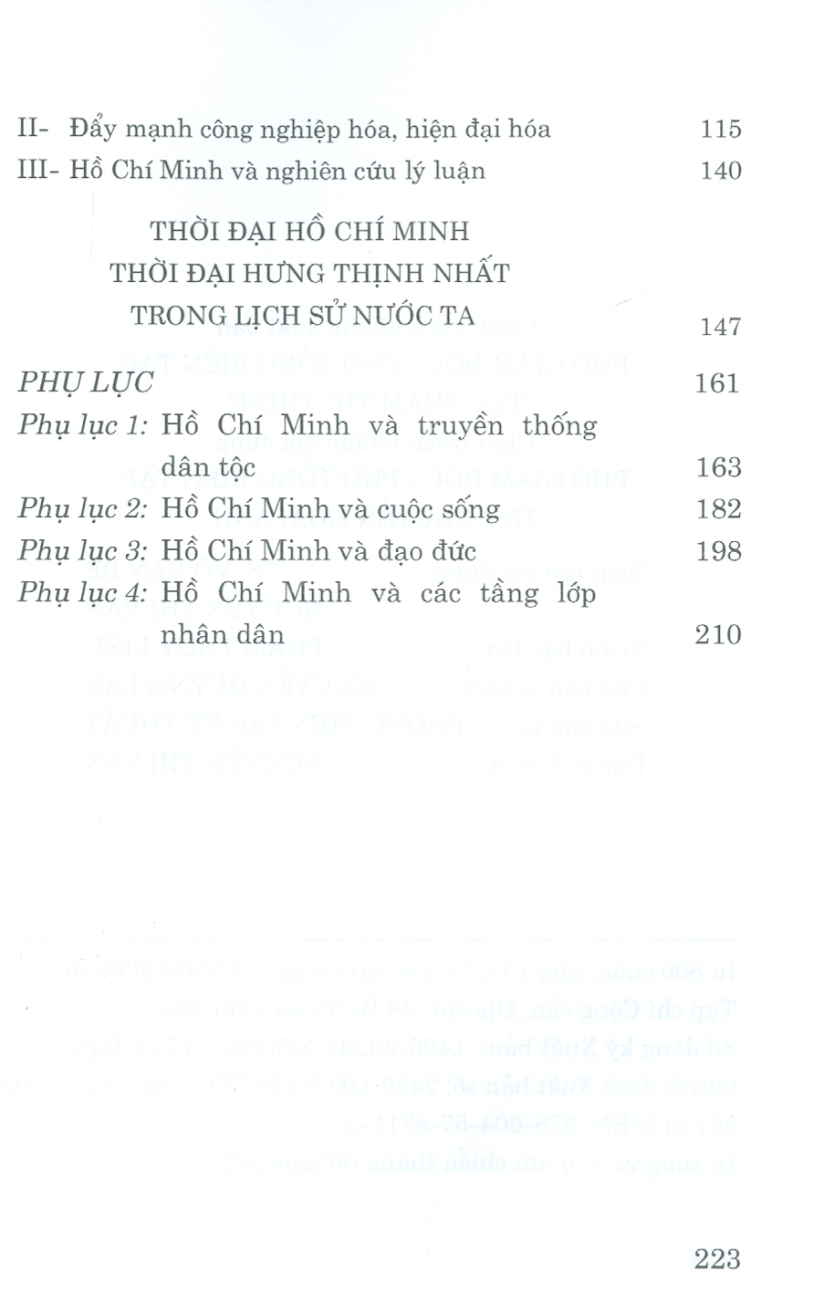 Những Nhận Thức Cơ Bản Về Tư Tưởng Hồ Chí Minh (Xuất bản lần thứ hai)