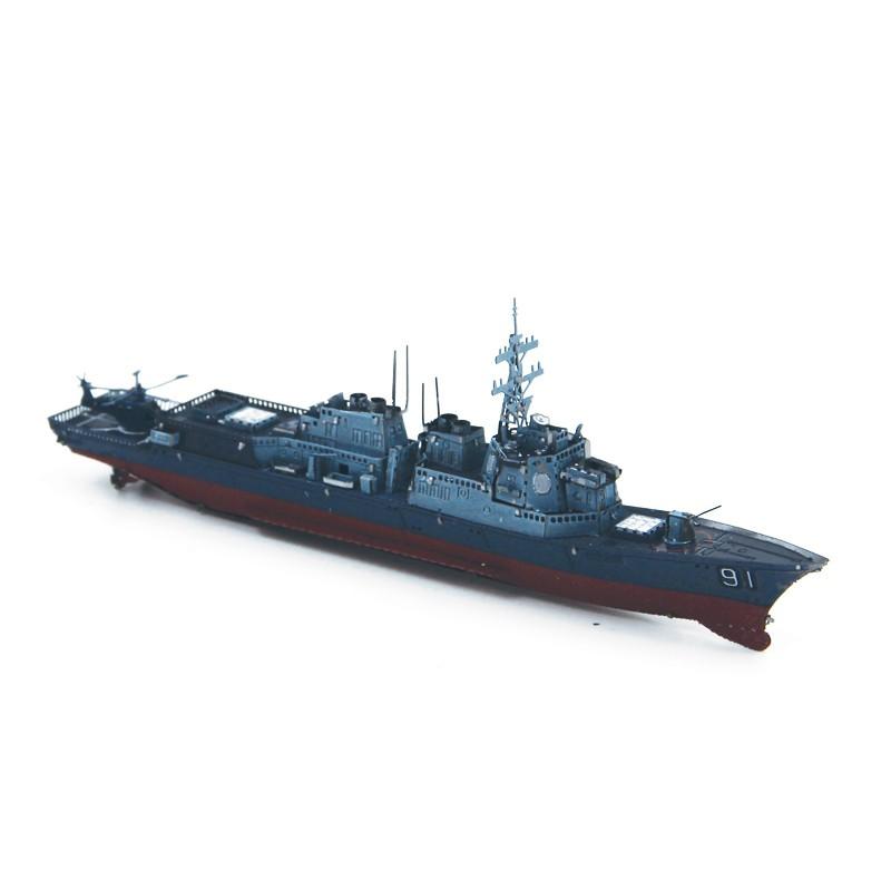 Mô Hình Lắp Ráp 3d Tàu khu trục lớp Arleigh Burke