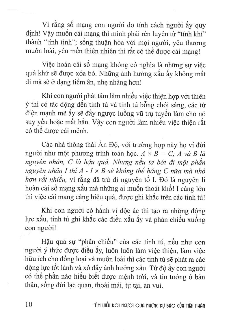 Sách Tìm Hiểu Đời Người Qua Những Dự Báo Của Tiền Nhân