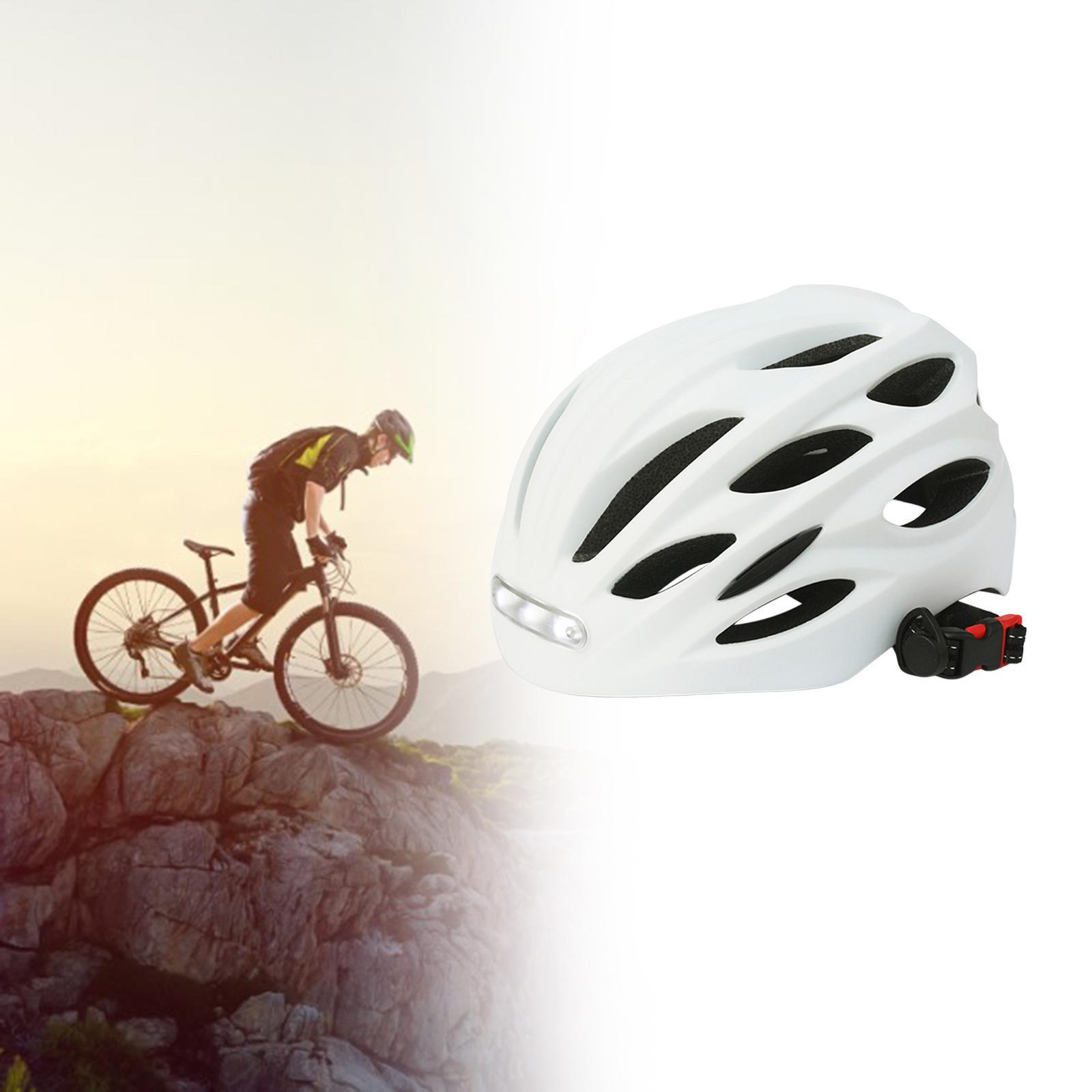 Adult Bike Helmets Sports Helmets with LED Rear Light Riding Helmets