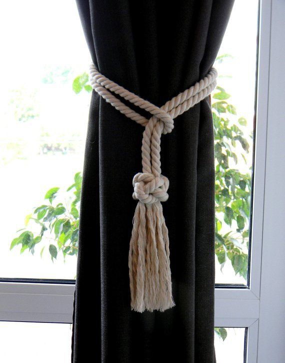 Dây buộc vén rèm dây cột rèm bằng sợi thừng đay