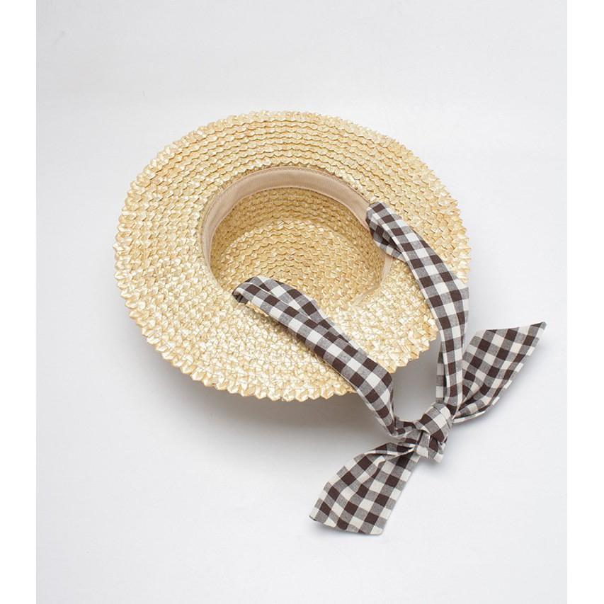 Nón Vành Cột Dây Caro 428