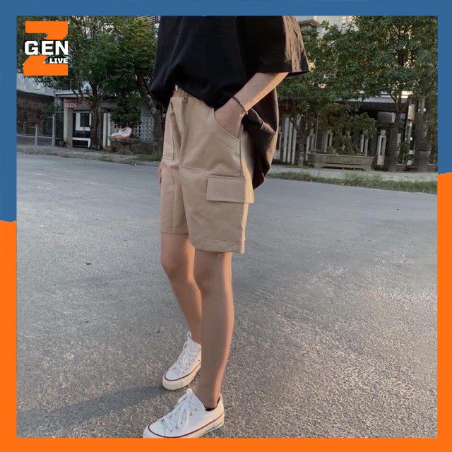 Quần short kaki túi hộp nam, phong cách cá tính năng động cho các chàng GENZ - LZ FASHION - LZTP014