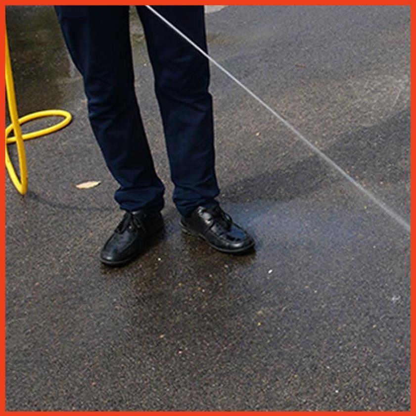 Rửa xe tưới cây Bộ dây và vòi xịt tăng áp lực nước 300% loại 25m cút đồng,nối đồng 206701