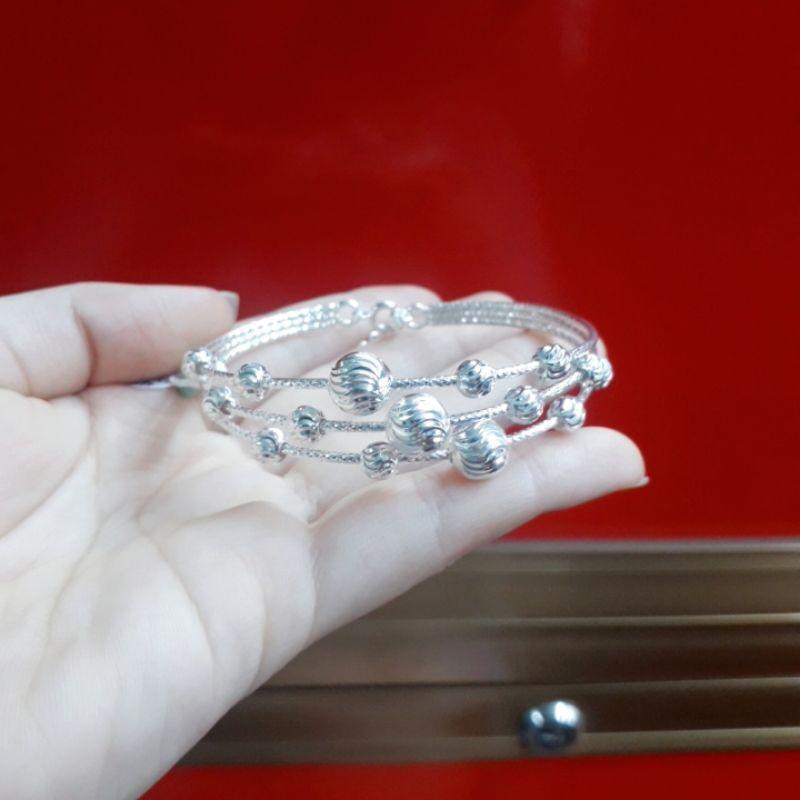 Vòng tay bi bạc cao cấp YN JEWELRY