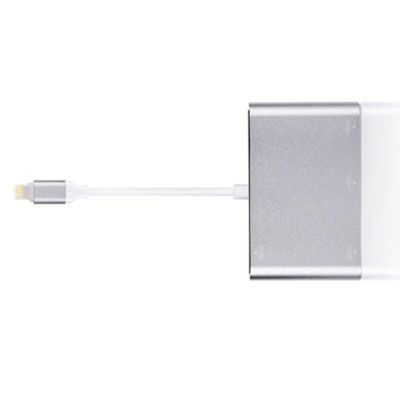 Phong cách mới nhất phù hợp với dòng chuyển đổi máy chiếu Apple sang HDMI/VGA/Audio và hỗ trợ iPhone mới nhất