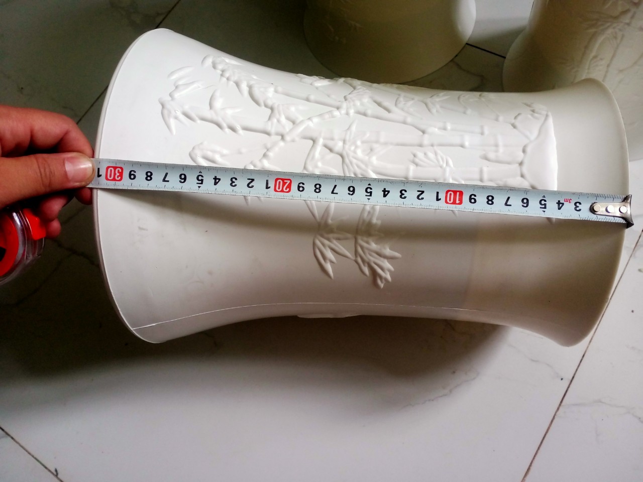 Chậu nhựa trồng cây Trúc giả sứ, trồng hoa hồng, hoa kiểng