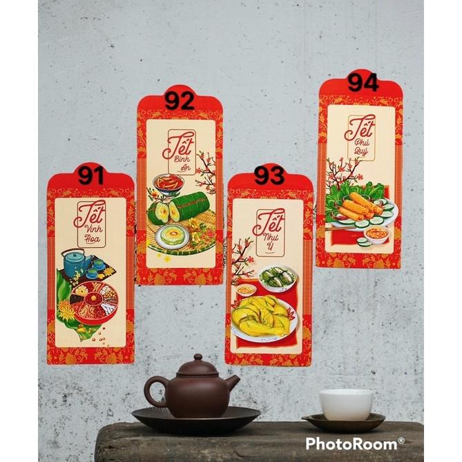 Set 100 Bao Lì Xì Tết Cổ Truyền