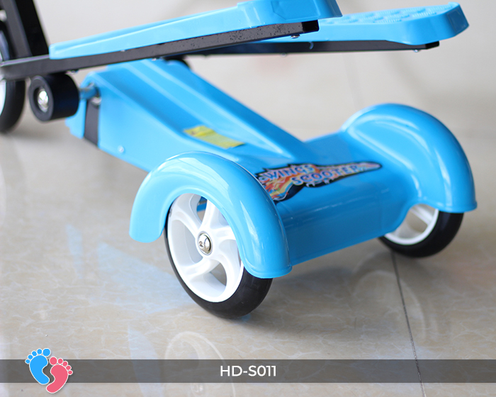 Xe trượt Scooter 3 bánh có bàn đạp tải trọng cao Broller BABY PLAZA LZ-011-1