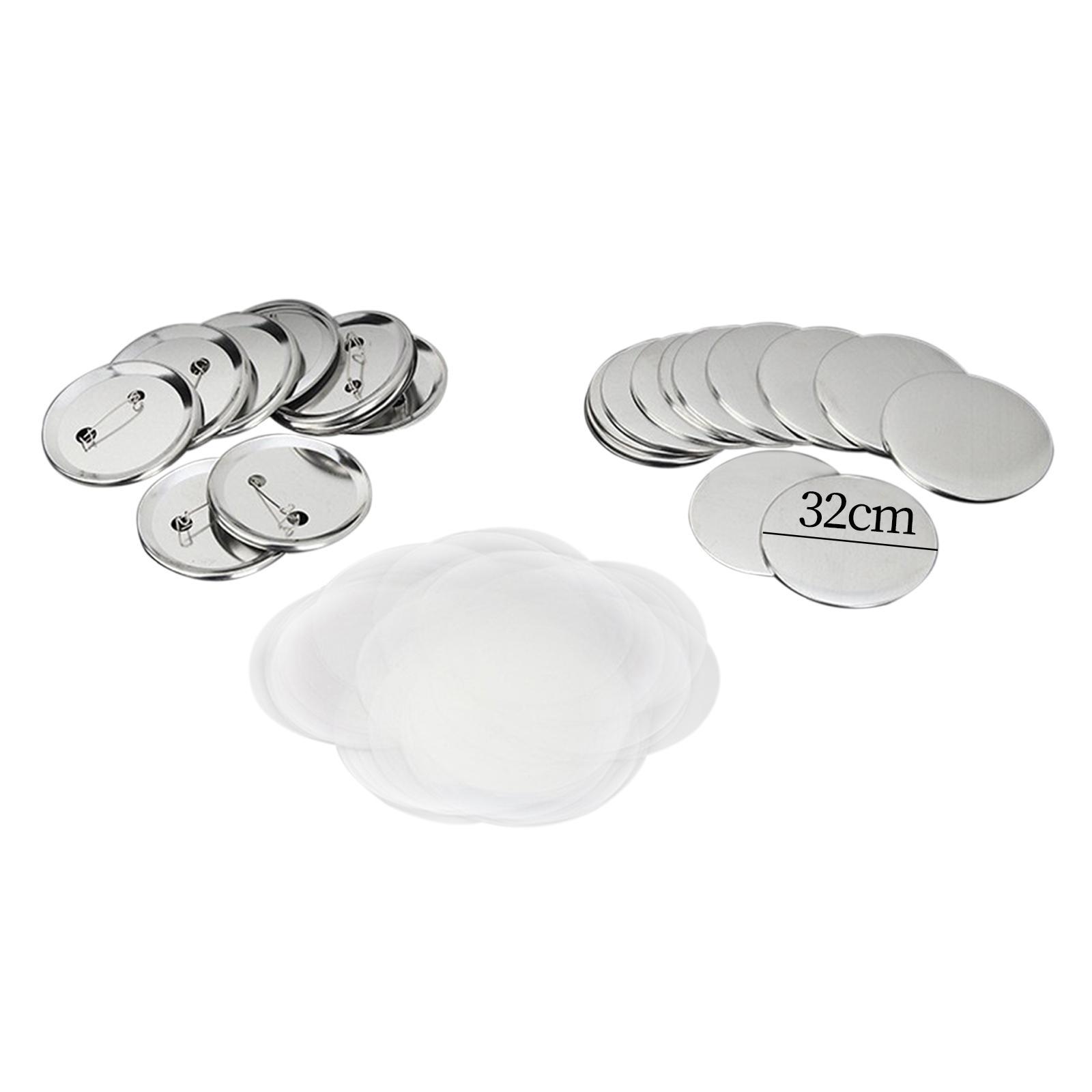 300PCS Blank Badge  Supplies Pin Materials For Button Maker Machine DIY