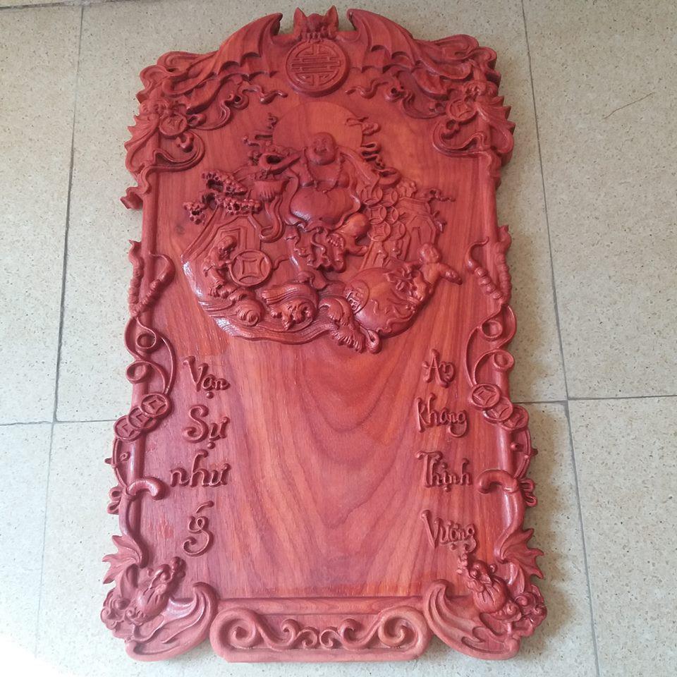 Tranh treo tường -lốc lịch gỗ hương kích thước 68x40x3cm