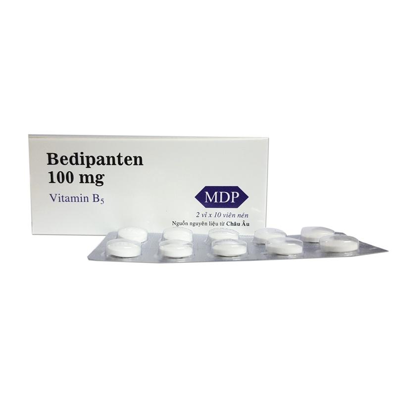 BIOTIN 5MG(VITAMIN H) &amp; BEDIPANTHEN 100MG(VITAMIN B5)-HỖ TRỢ TÓC, DA, MÓNG CHẮC KHOẺ