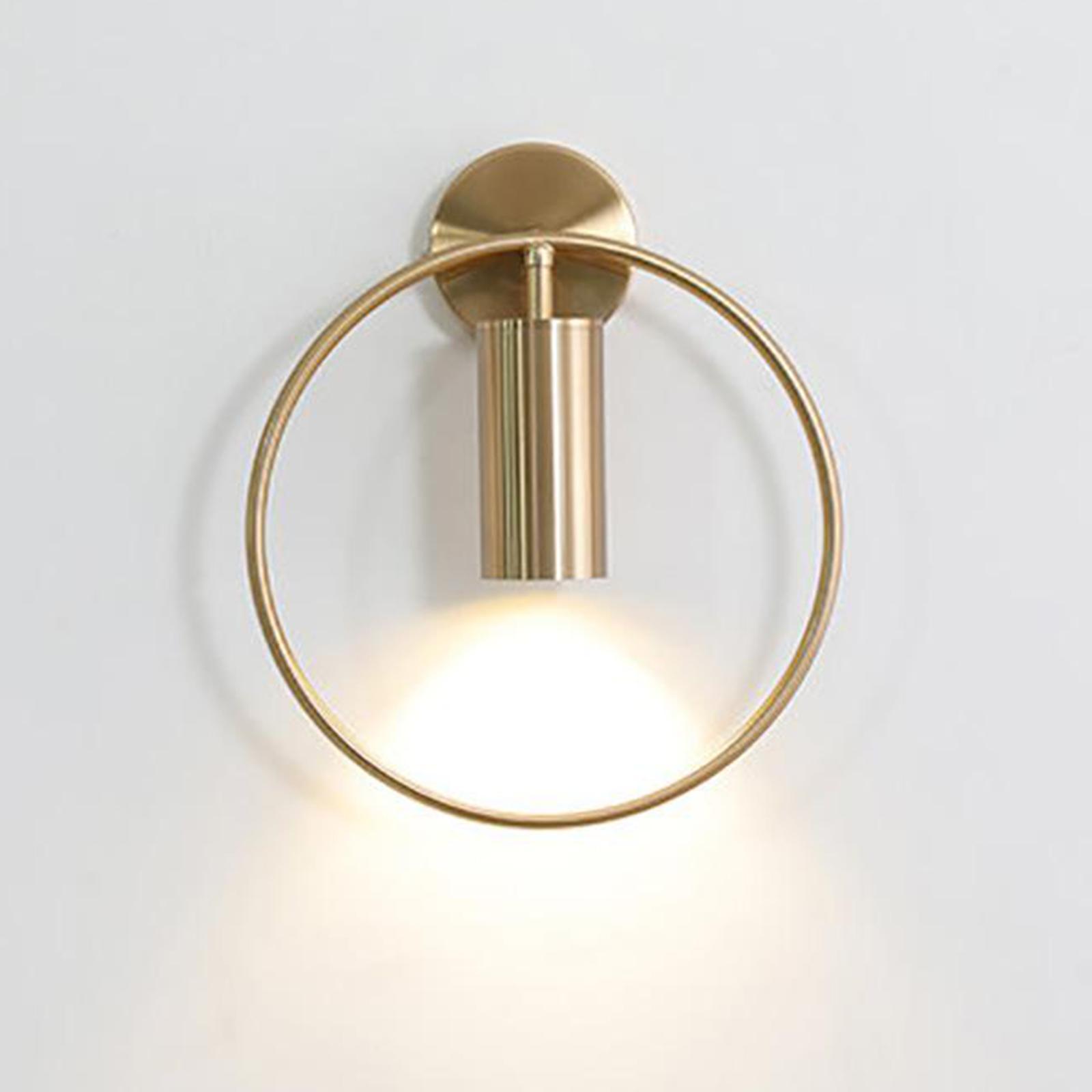 Nordic  Light Lamp Hallway Porch Bedroom Sconce Lighting Fixture Gold