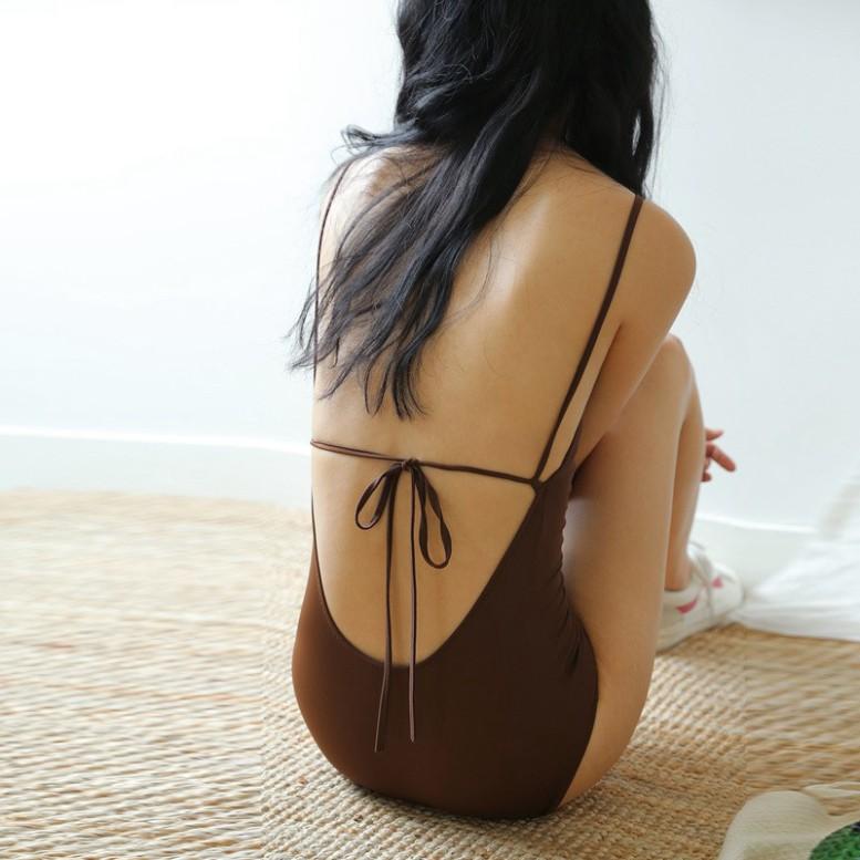 Bộ bikini đi biển cao cấp 1 mảnh bassic