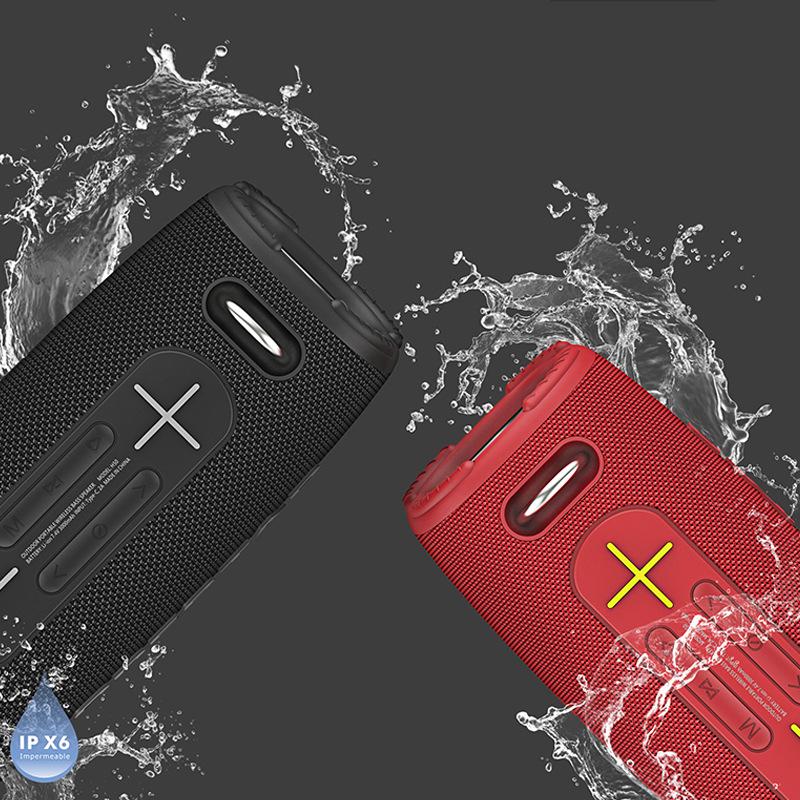 Hopestar H50 loa bluetooth di động di động dây đeo lớn không dây dây đeo ngoài trời Super Bass TWS Party Caixa de Som Color: Gray