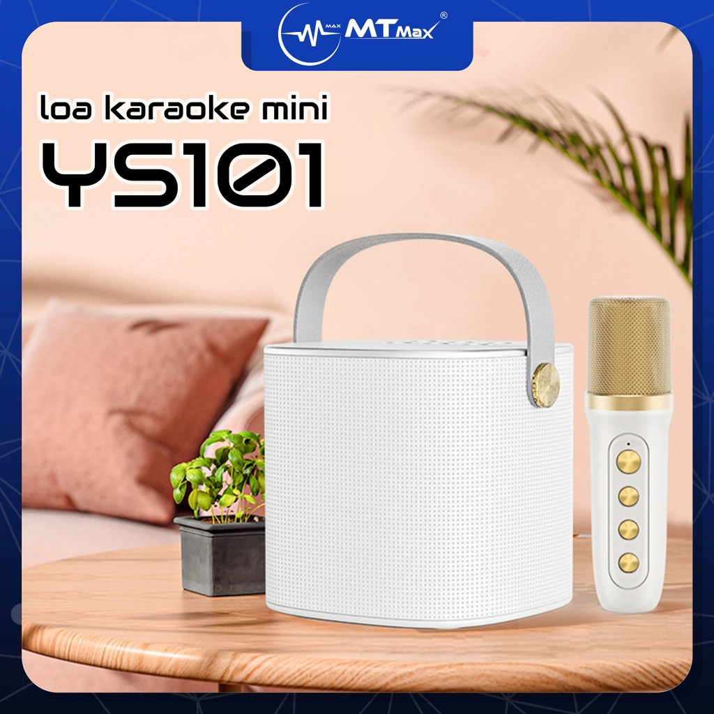 Loa karaoke mini YS 101/102 nghe nhạc bluetooth Kèm Mic nghe nhạc cực hay hát thật đã (màu ngẫu nhiên)