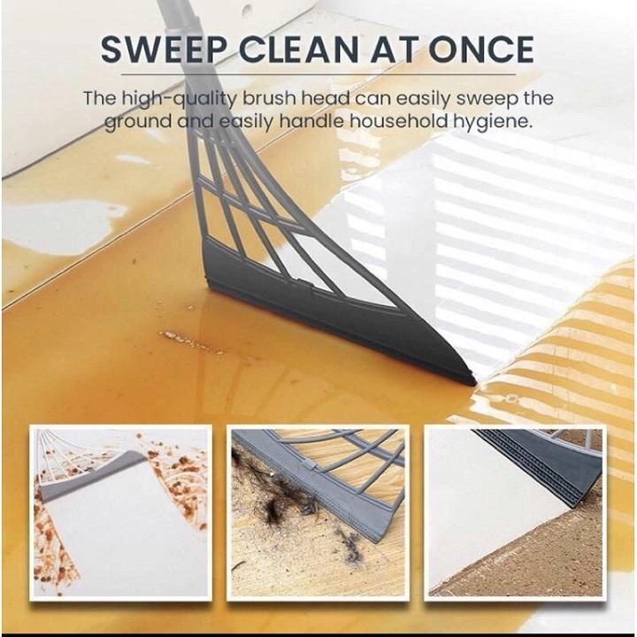 Chổi Quét Sàn Kèm Gạt Nước Thông Minh Silicone