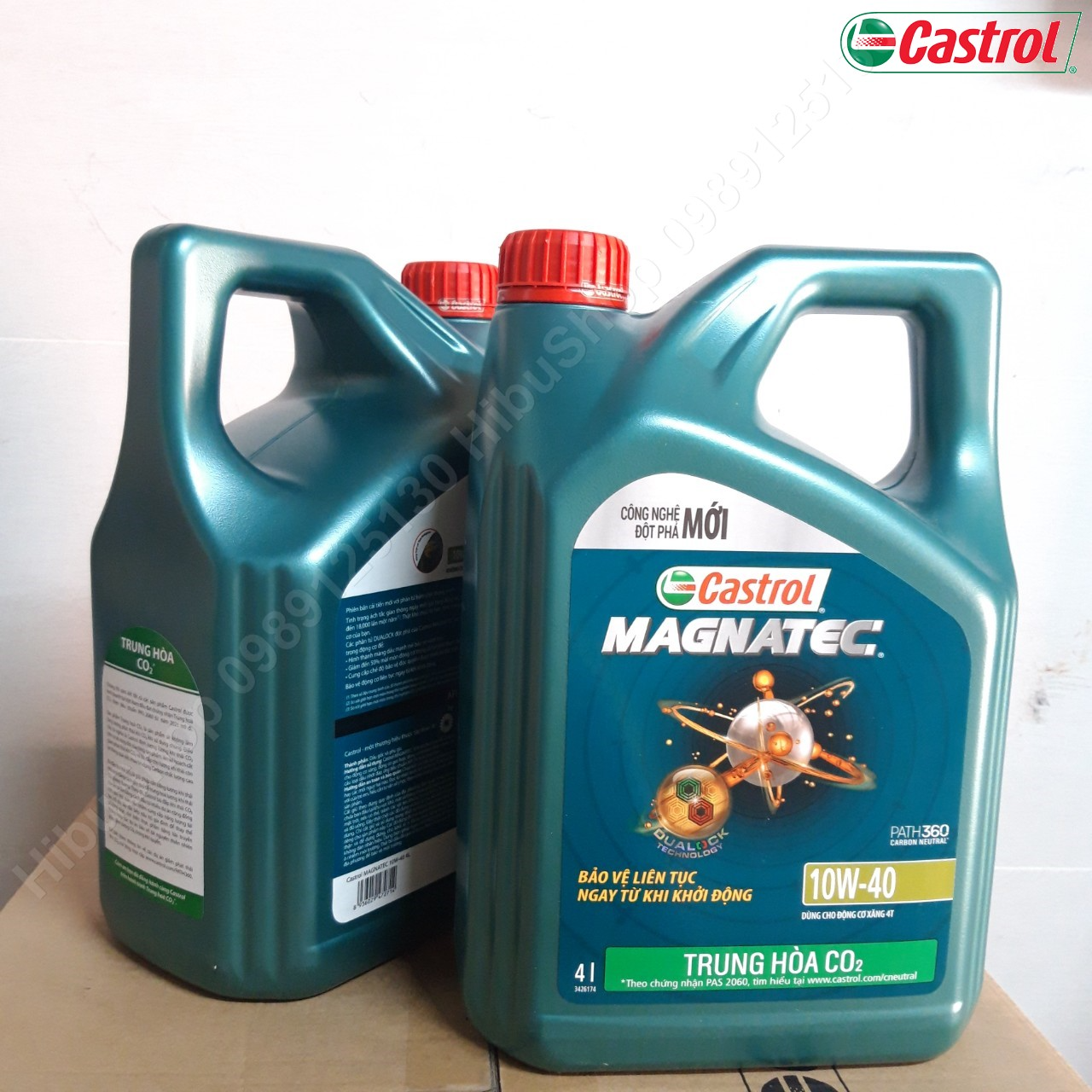 Dầu Tổng Hợp Bán Phần CASTROL MAGNATEC 10W40 API SN 4 LÍT