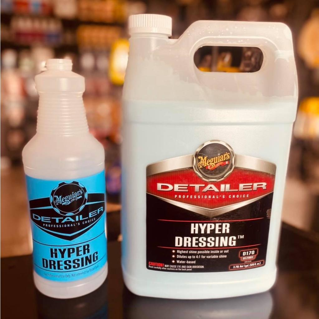 Meguiar's Dung dịch bảo dưỡng bề mặt nhựa và cao su - Hyper Dressing - D17001, 1 gallon