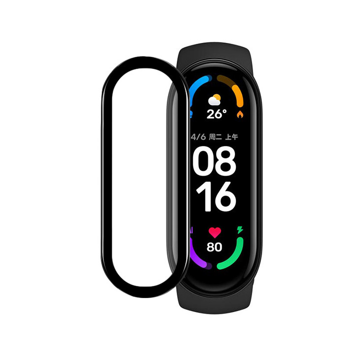 Miếng Dán Dẻo Full 3D cho Xiaomi Mi Band 6