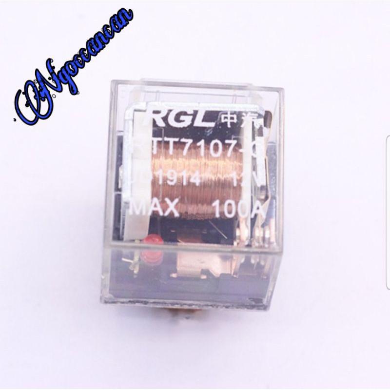 Hộp 10 Rơ Le 4 Chân 12v 80A 5 Chân 12v 100A
