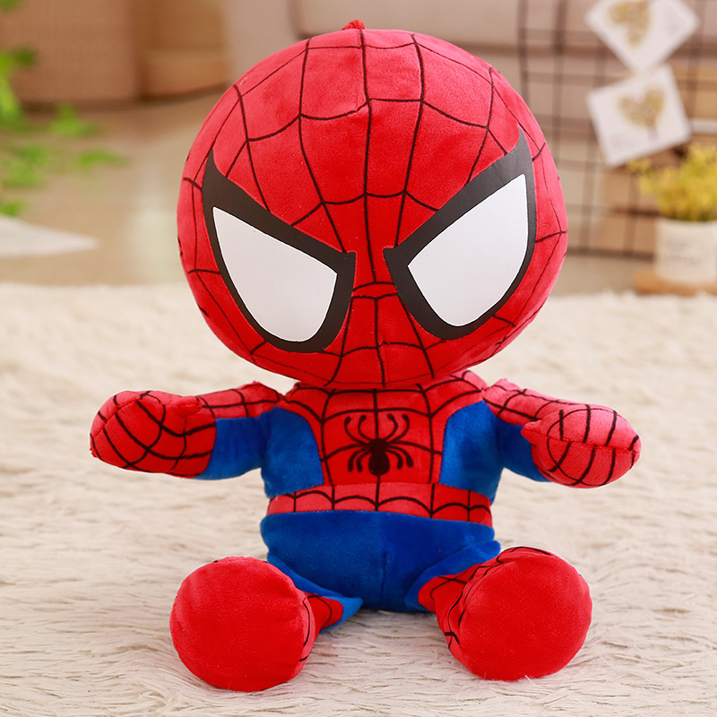 Gấu bông siêu anh hùng người nhện (Spiderman) 25cm--&gt;40cm hàng cao cấp chất lượng cao siêu cưng, an toàn cho bé