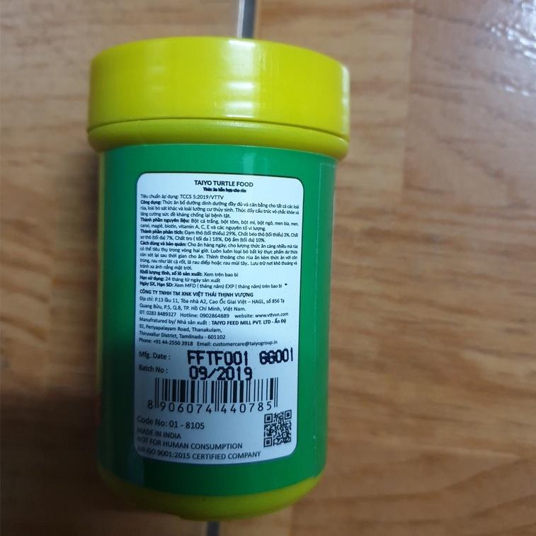 Thức Ăn Rùa, Baba Taiyo Hủ 40gr - Thức Ăn Turtle Food Cho Hồ Rùa Thuỷ Sinh