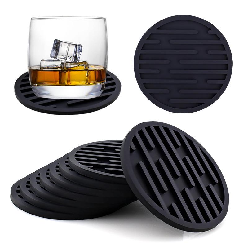 Bộ 10 đế lót ly silicone | Đế Lót Ly Đồ Uống | Bộ lót ly | Đế lót cốc | Đế lót ly silicone | kính lót ly