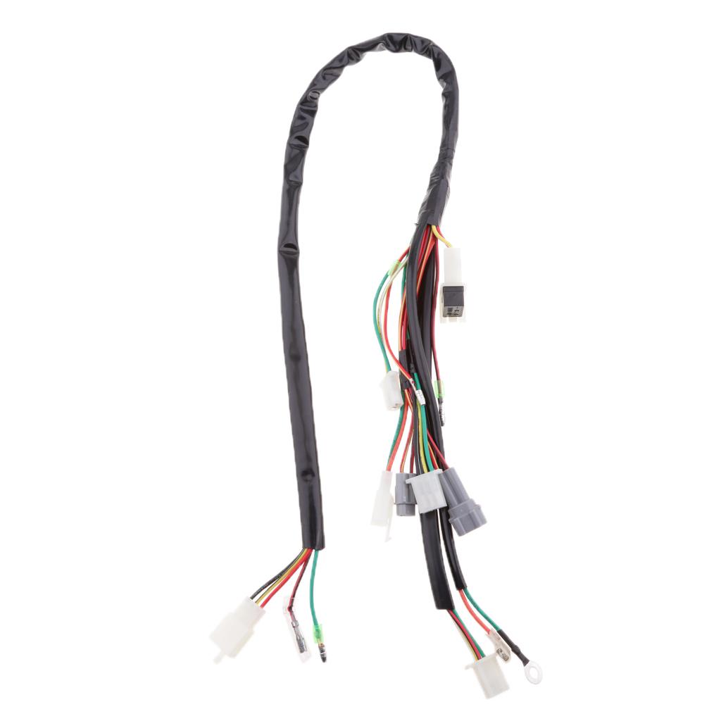 Wire Wiring Harness Loom Kit for Yamaha PW50 PW 50 Motorcycle Dirt Bike