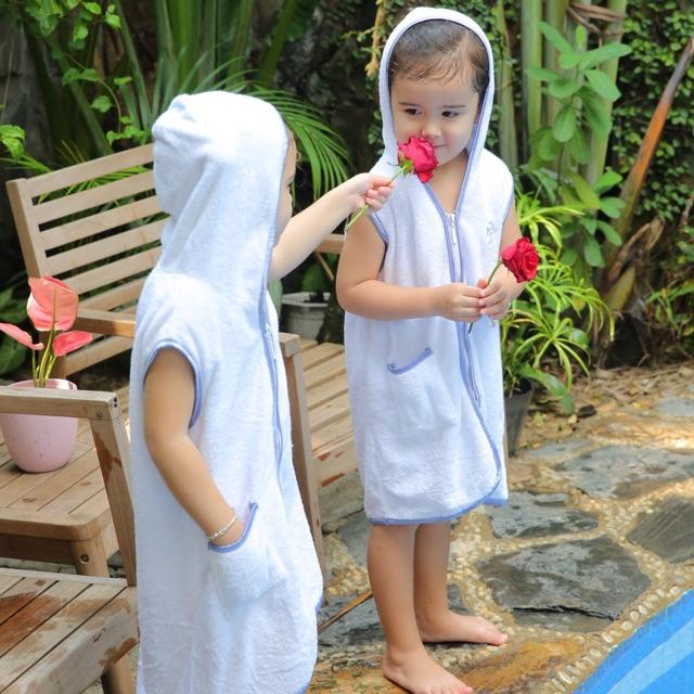 TropicFish Hooded Towel - Áo choàng đi bơi giữ ấm cho bé