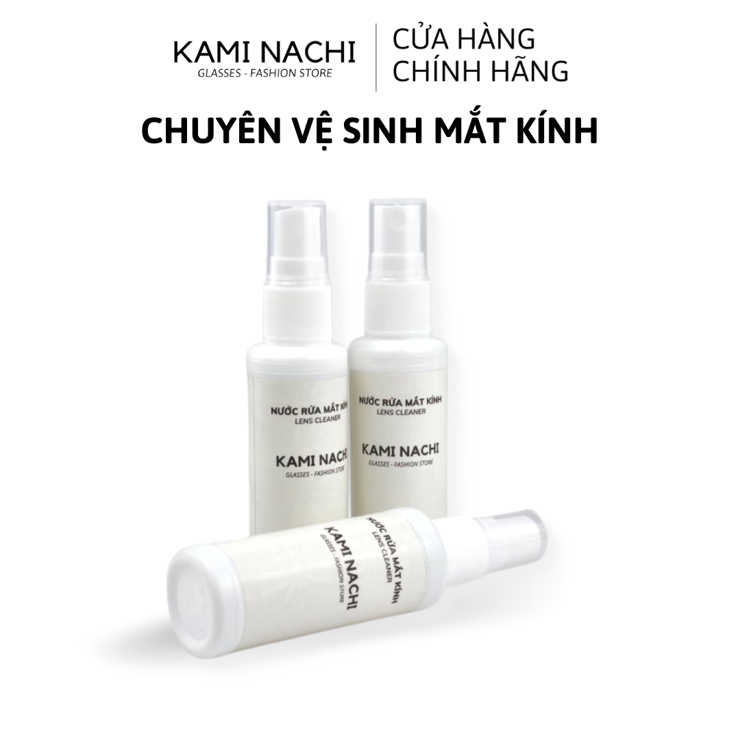 Nước xịt rửa mắt kính chuyên dụng KAMI NACHI 50ml