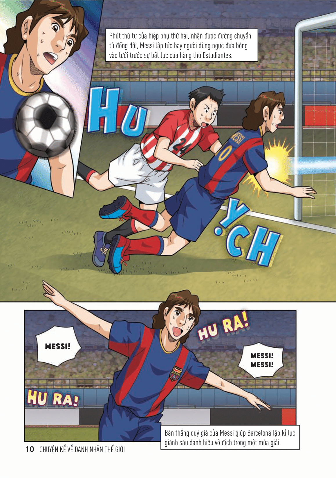 Who? Chuyện Kể Về Danh Nhân Thế Giới: Lionel Messi (Tái Bản 2023)