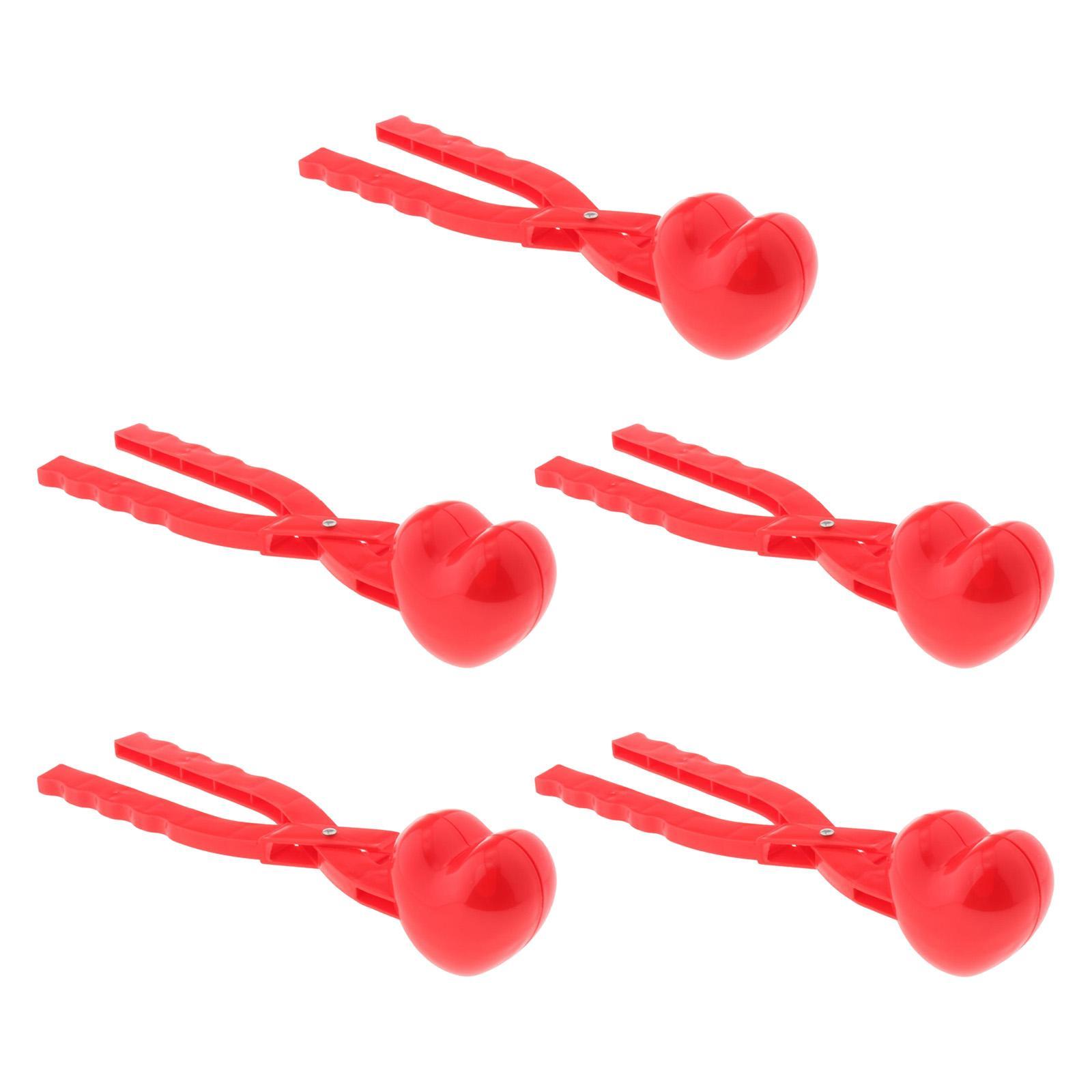 5pcs Heart Clips Clamps Children Game