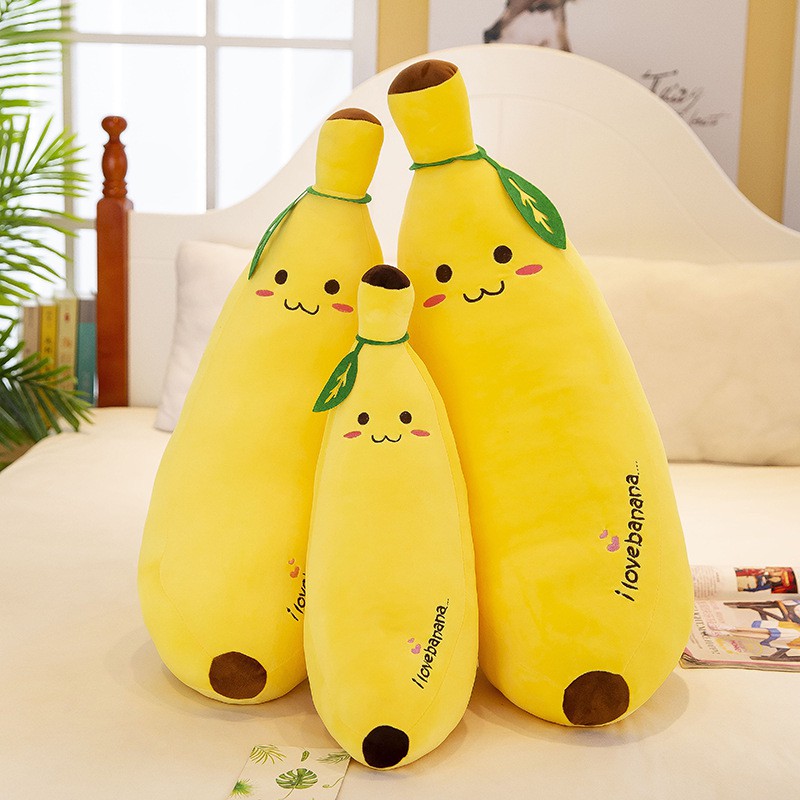 Gối Ôm Hình Quả Chuối Dài 40cm - Gấu Bông Chuối Cute Giá Rẻ