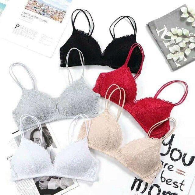 ÁO LÓT REN NHẬT ĐÁP REN DÂY KÉP SIÊU SEXY