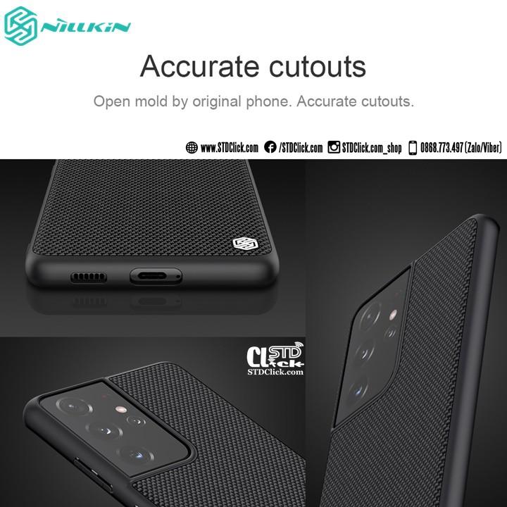 ỐP LƯNG DÀNH CHO ĐIỆN THOẠI SAMSUNG GALAXY S21 ULTRA 5G NILLKIN TEXTURED NYLON FIBER