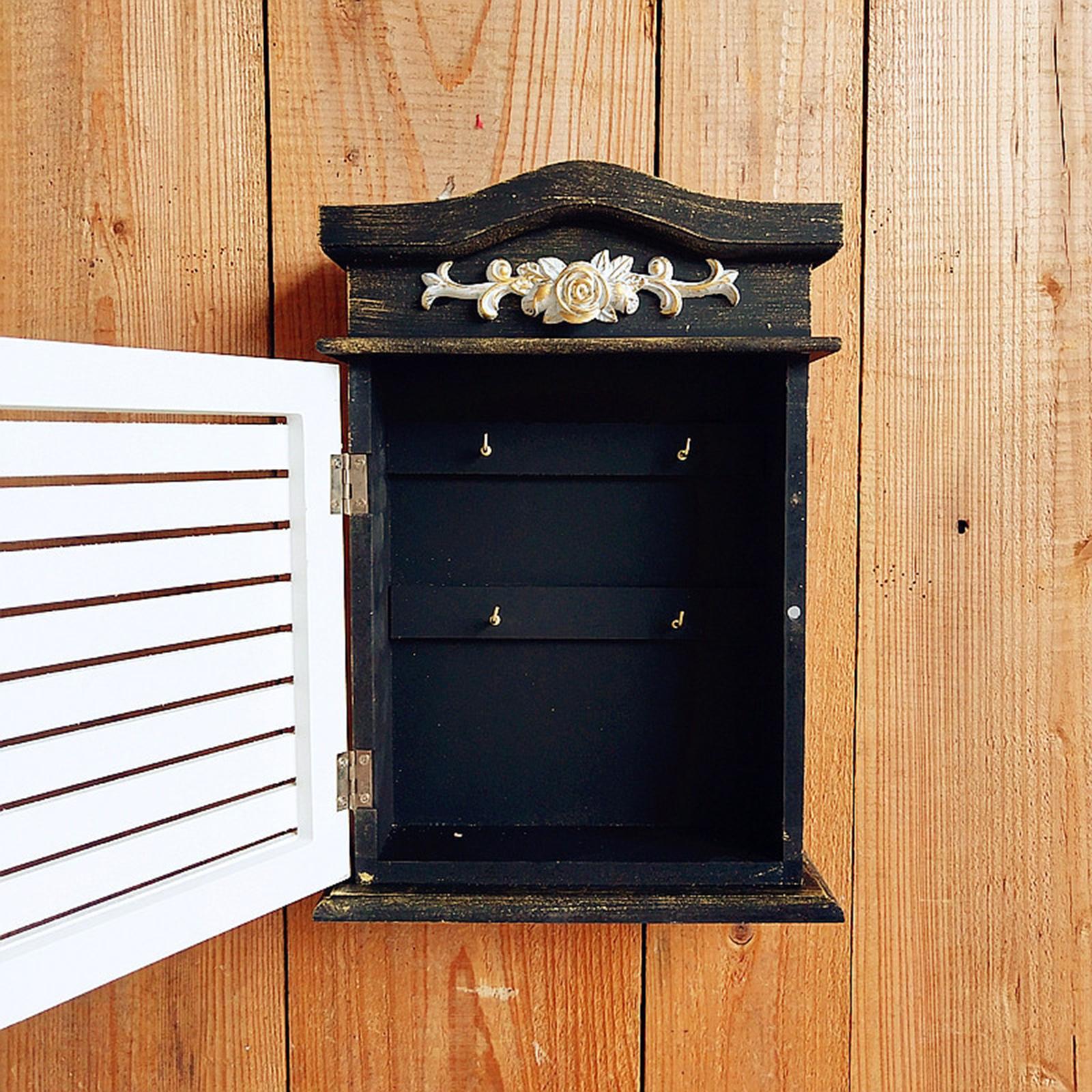 Key Storage Box Holder Multi-Use Wall-Mounted Case for Cabinet Hotel