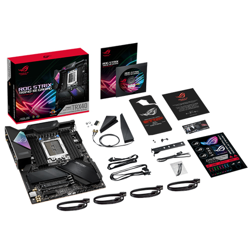 Bo mạch chủ Main ASUS ROG STRIX TRX40-XE GAMING Socket AMD TRX40 - Hàng Chính Hãng