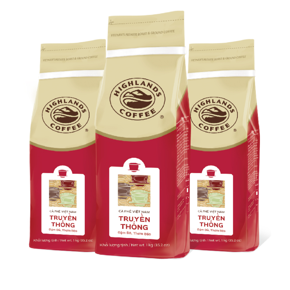 Cà Phê Bột Truyền Thống Highlands Coffee