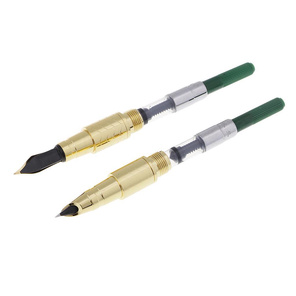 Writing Ink Pen Calligraphic Pen Sign Pen Three Pen Points Pen Stationery