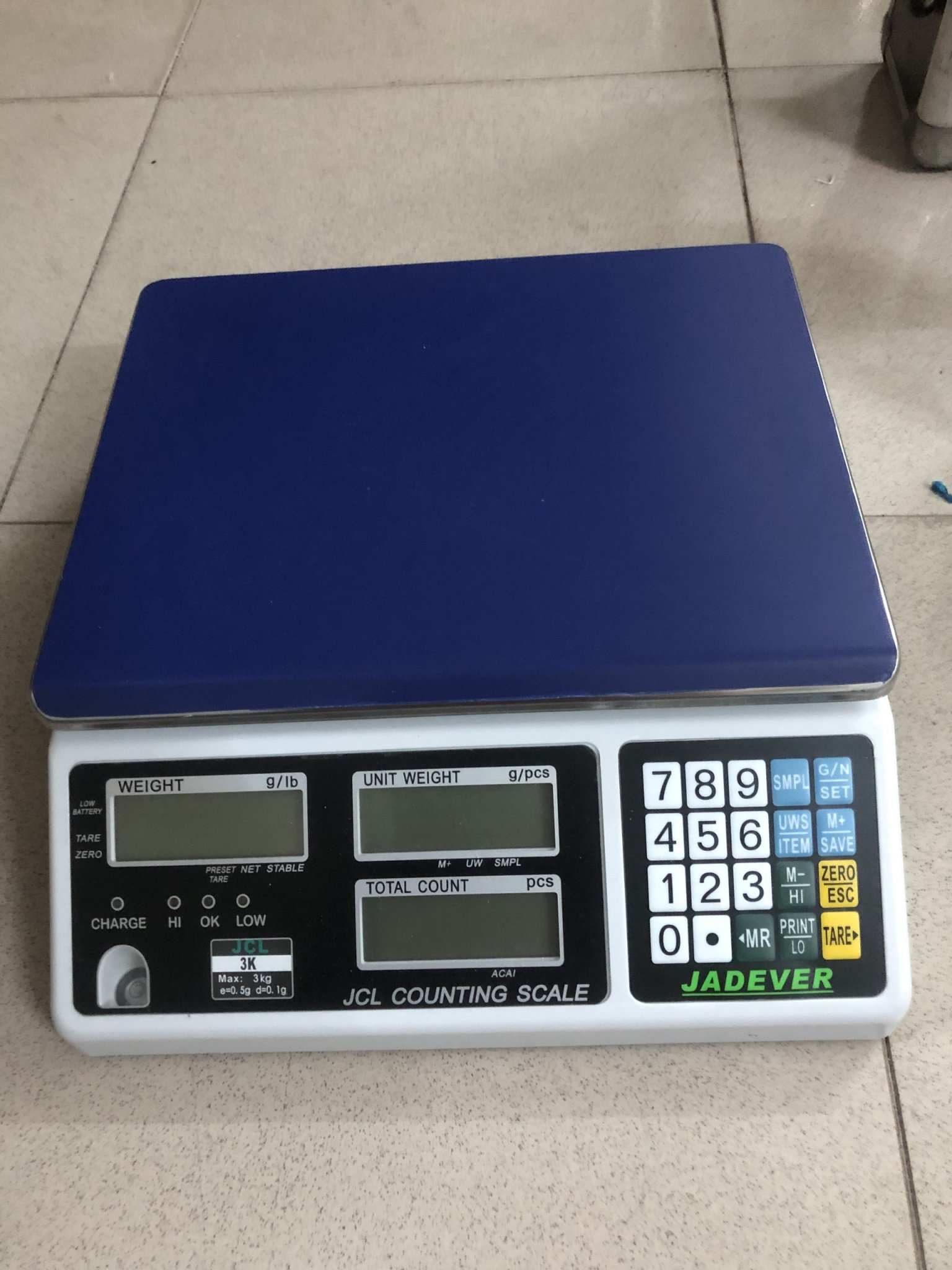 Cân Điện Tử JADEVER JCL 3 KG