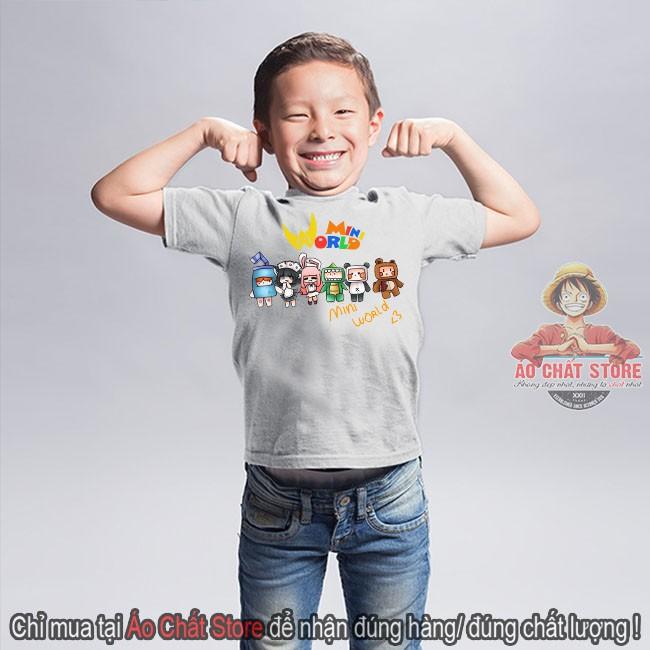 Áo thun Hero Team Mini World siêu cute | Hàng độc vải đẹp | 4 màu MC14