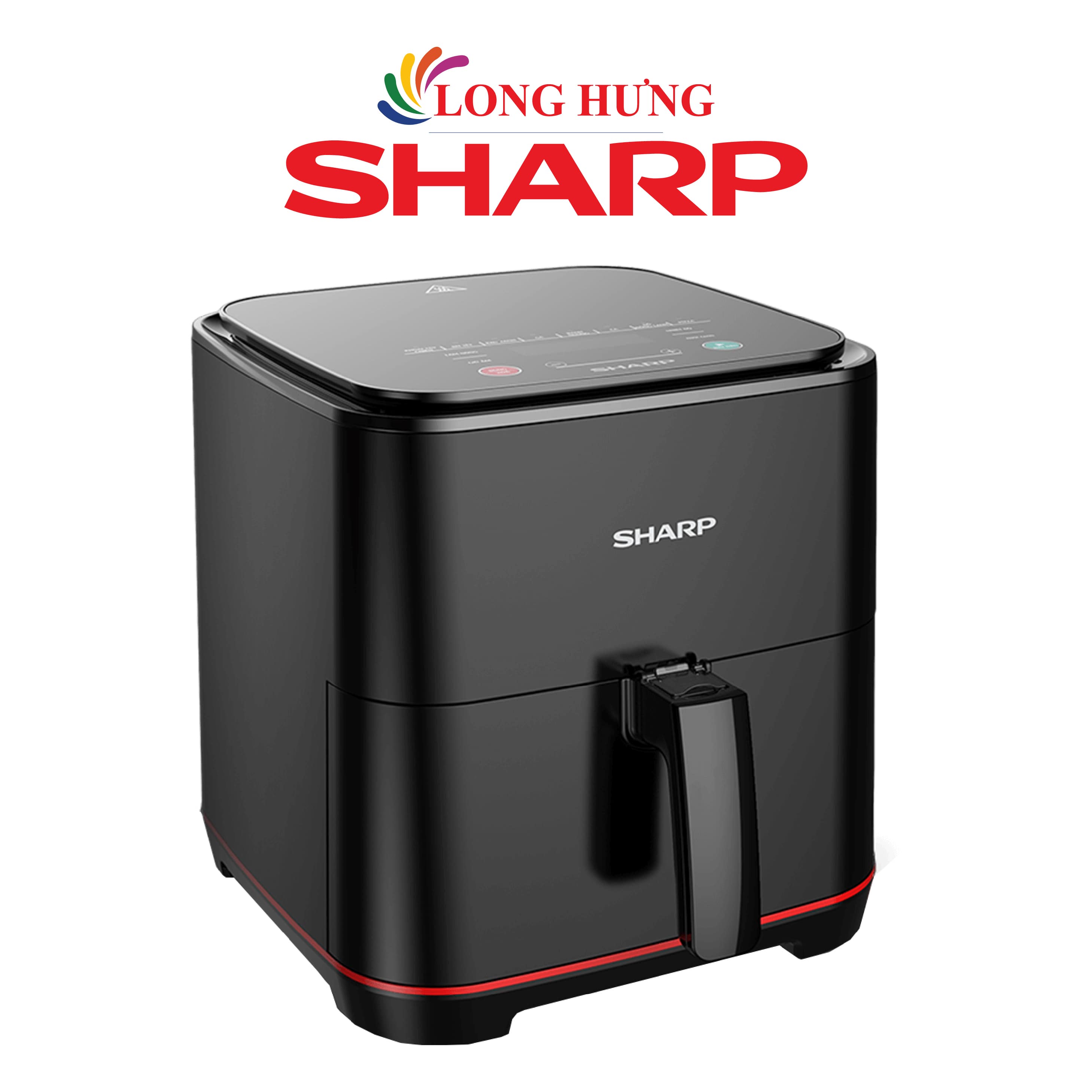 Nồi chiên không dầu điện tử Sharp 7 lít KF-AF70EV-BK - Hàng chính hãng