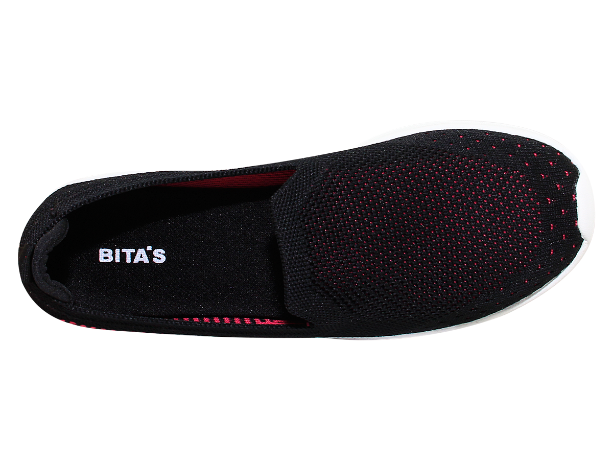 Giày thể thao nữ Bita's ZGOW.15 (Đen + Hồng thạch anh + Xám)