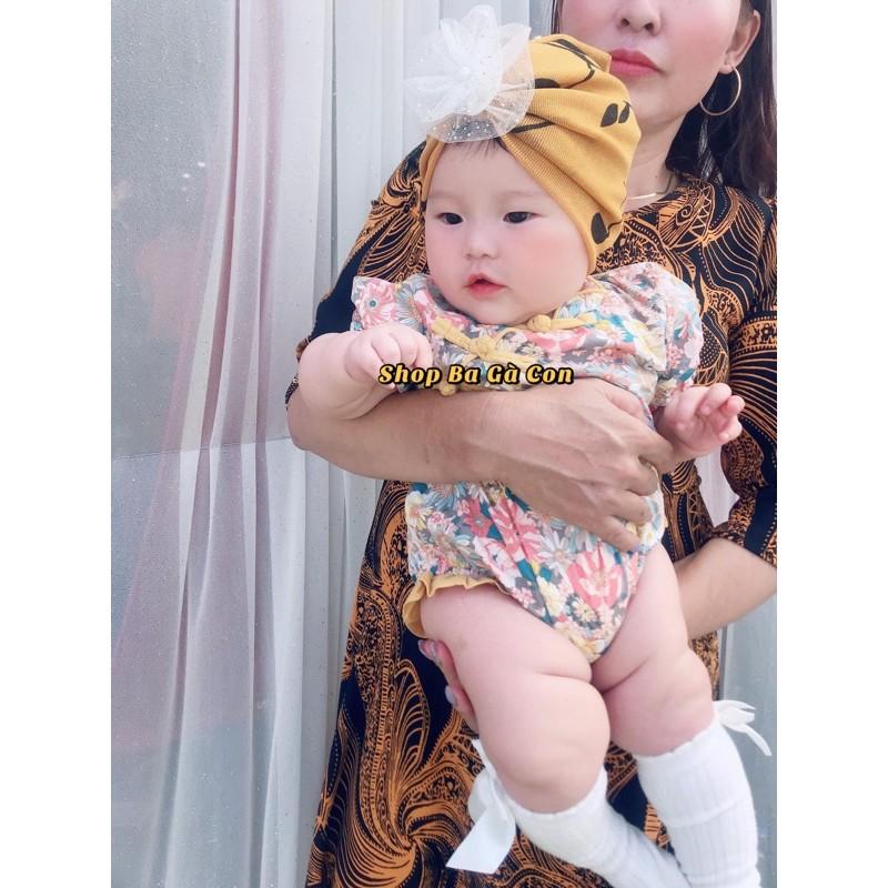Mũ turban cho bé