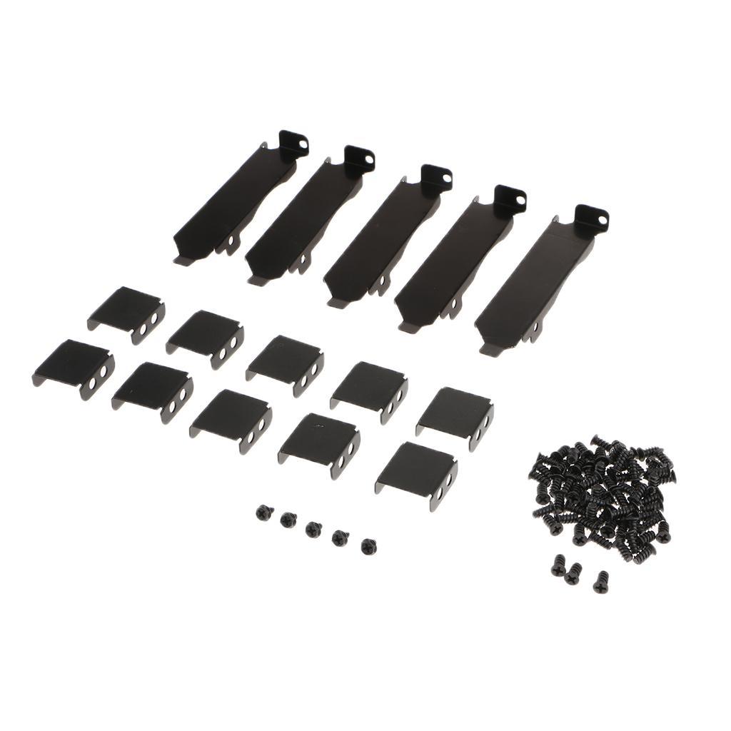 PCI Slot Bracket, Two Fan Rack Mount for VGA Video Card Cooling