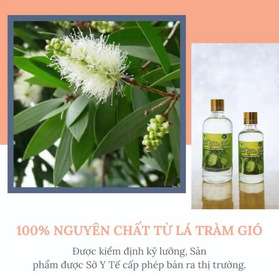 Tinh Dầu Tràm Nguyên Chất Mẹ Ken 100ml - DẦU TRÀM MẸ KEN