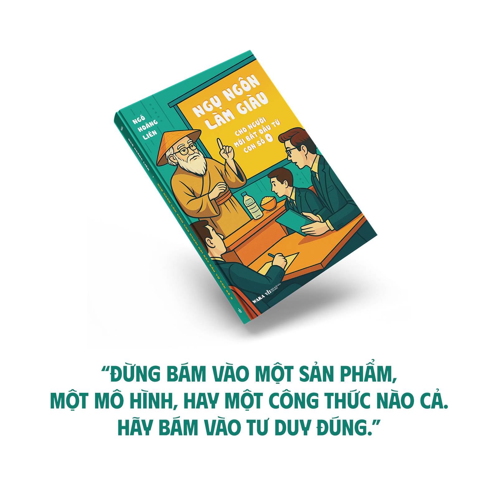 sách Ngụ Ngôn Làm Giàu - tác giả Ngô Hoàng Liên