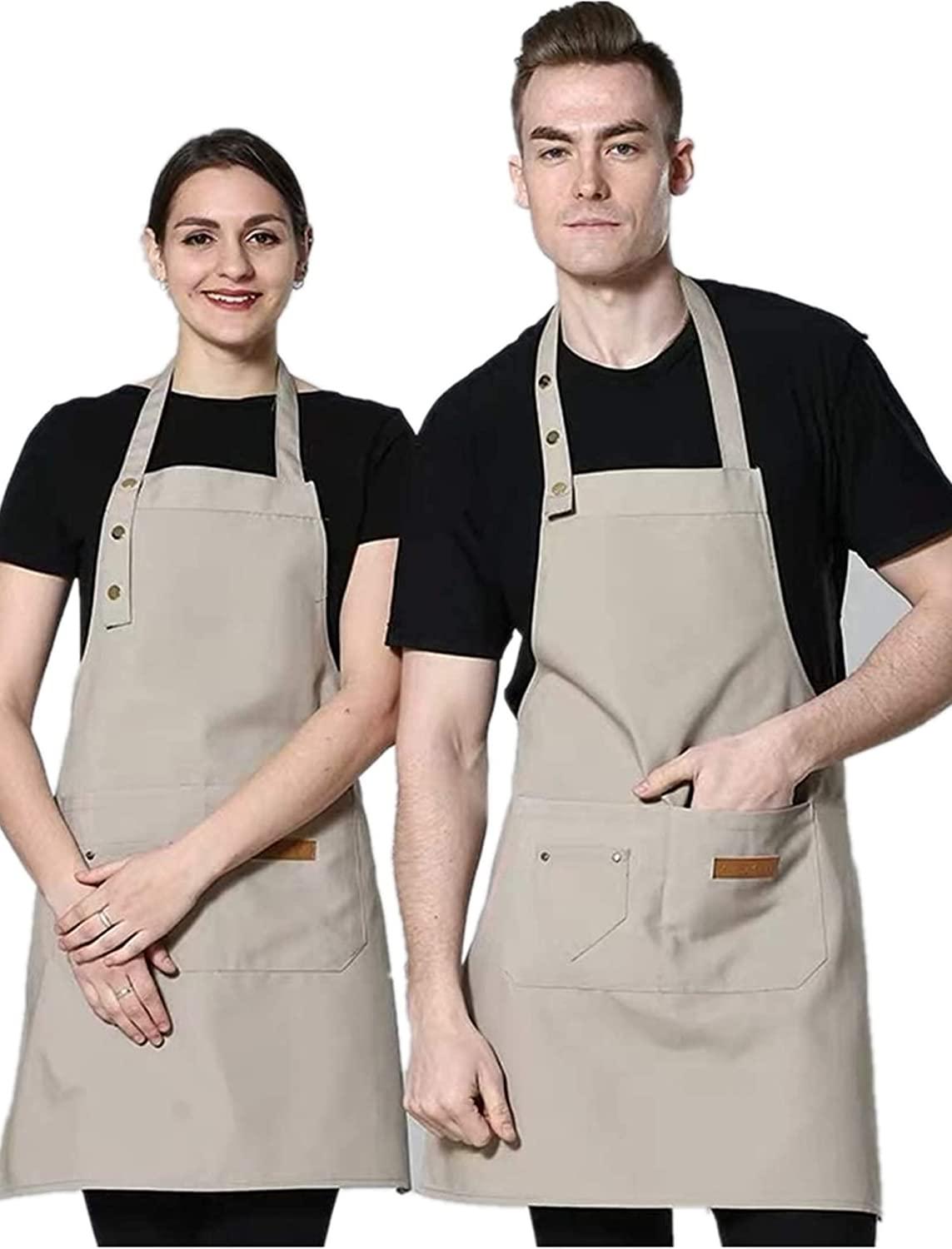 Tạp dề, Tạp dề nhà bếp không thấm nước có túi, Tạp dề nấu ăn có thể điều chỉnh, Tạp dề BBQ, Tạp dề yếm, Tạp dề nấu ăn chất lượng chuyên nghiệp
