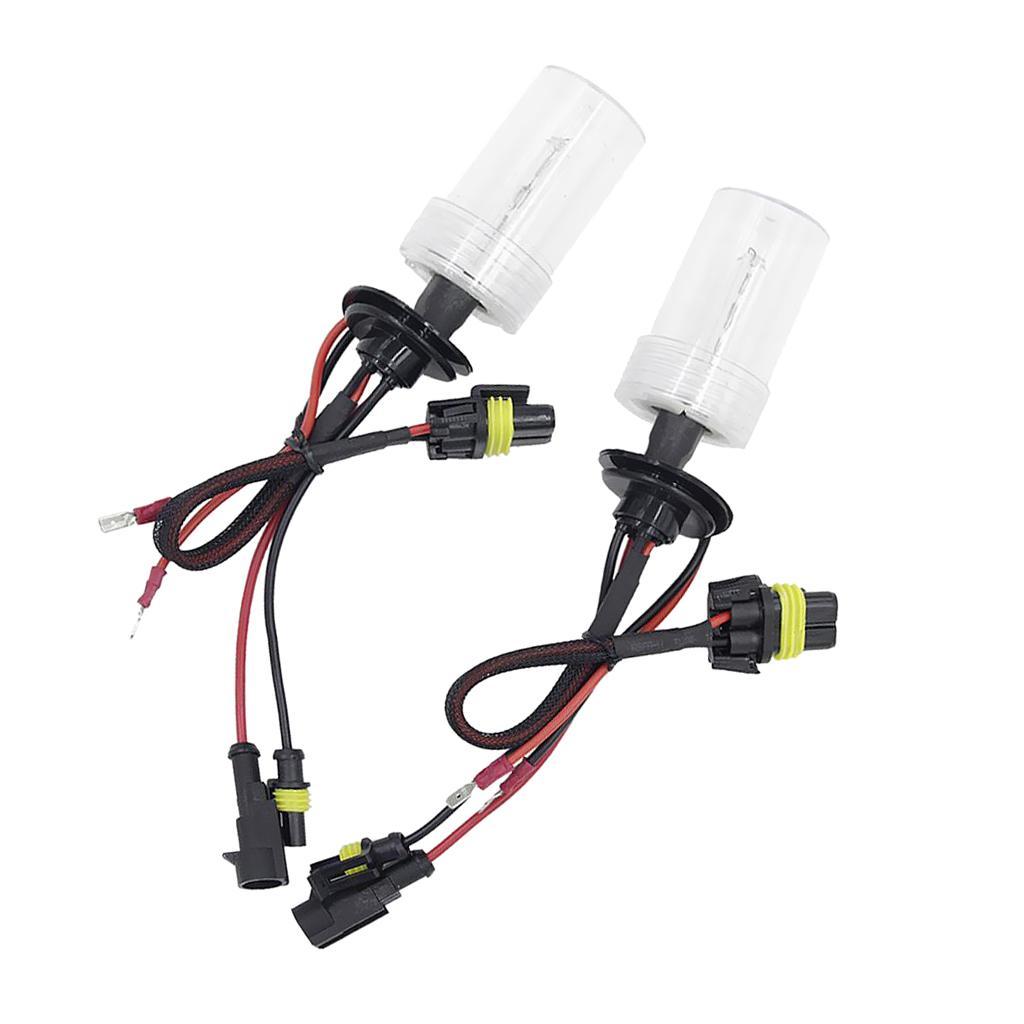 2X 55W 3600LM 12V Xenon Light Bulbs Replacement Headlight Kit